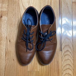 Brown and Navy dress shoe